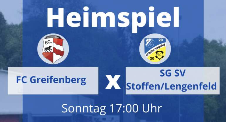 FC Greifenberg vs. SG SC Stoffen/Lengenfeld