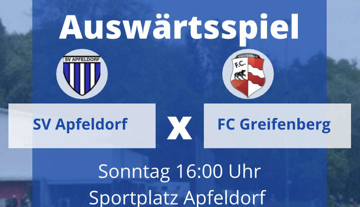 Fc Greifenberg vs. SV Apfeldorf