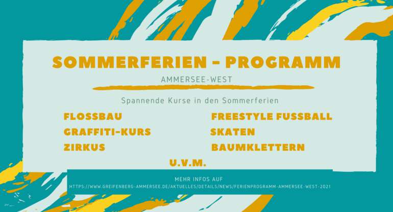 Sommerferien – Programm
