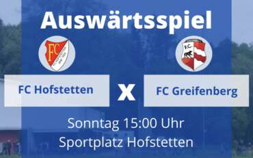 FC Greifenberg vs. FC Hofstetten