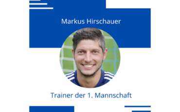 Neuer Trainer der 1. Mannschaft