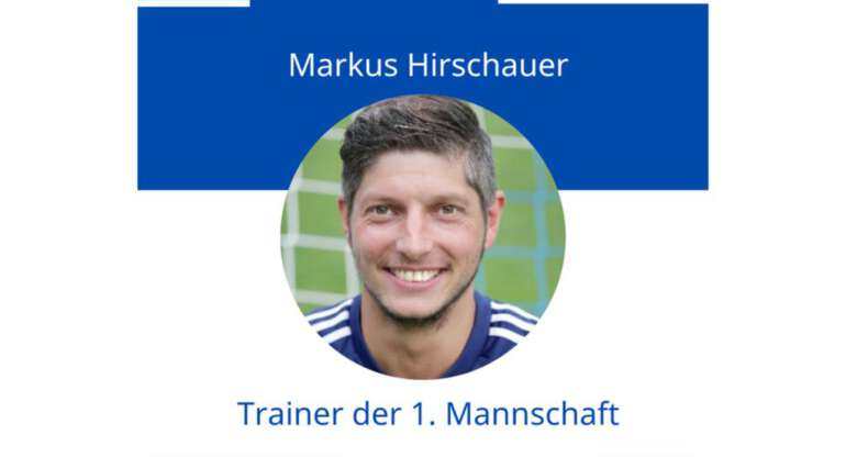 Neuer Trainer der 1. Mannschaft